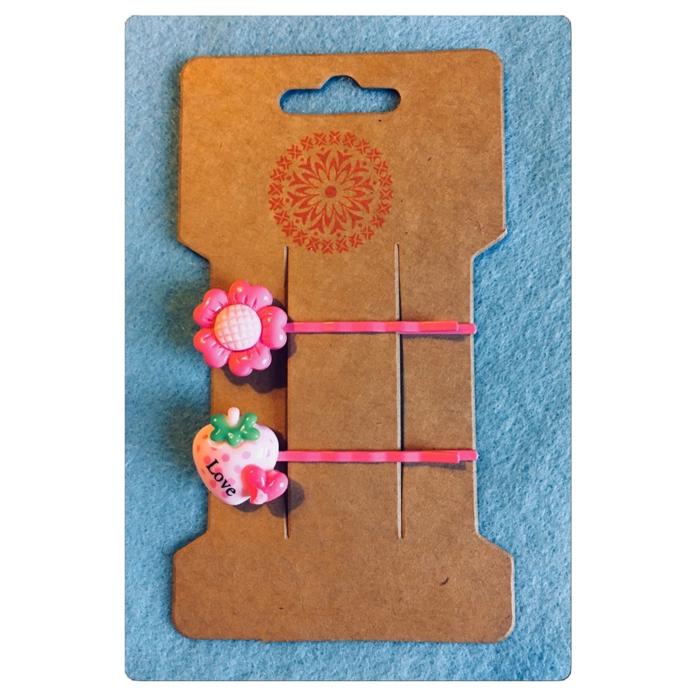 Kawaii Flower Hair Pins Set BOGO